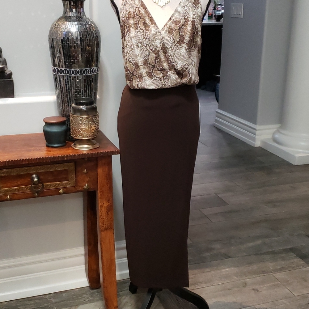 NWT Brown Skirt